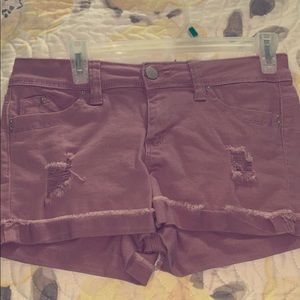 Jean shorts- hardly worn- like new